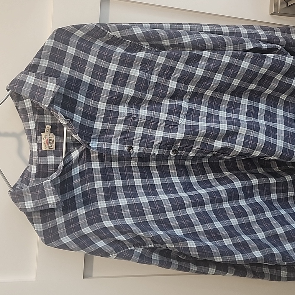 XXL Faherty plaid flannel (XL)